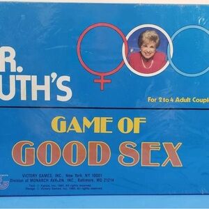 Dr. Ruth’s Game of Sex: Vintage Board Game